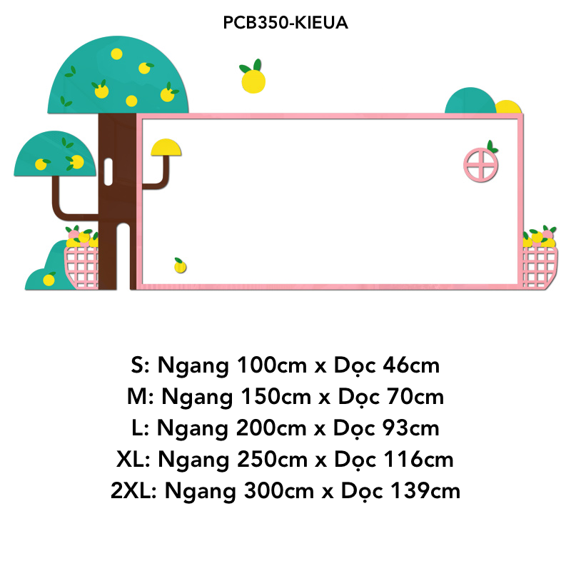 Tranh mica EPeBen dán tường nổi 3d hình Khung Trưng Bày Tác Phẩm Của Bé Bảng thông báo decor trang trí Mầm Non, Mẫu Giáo