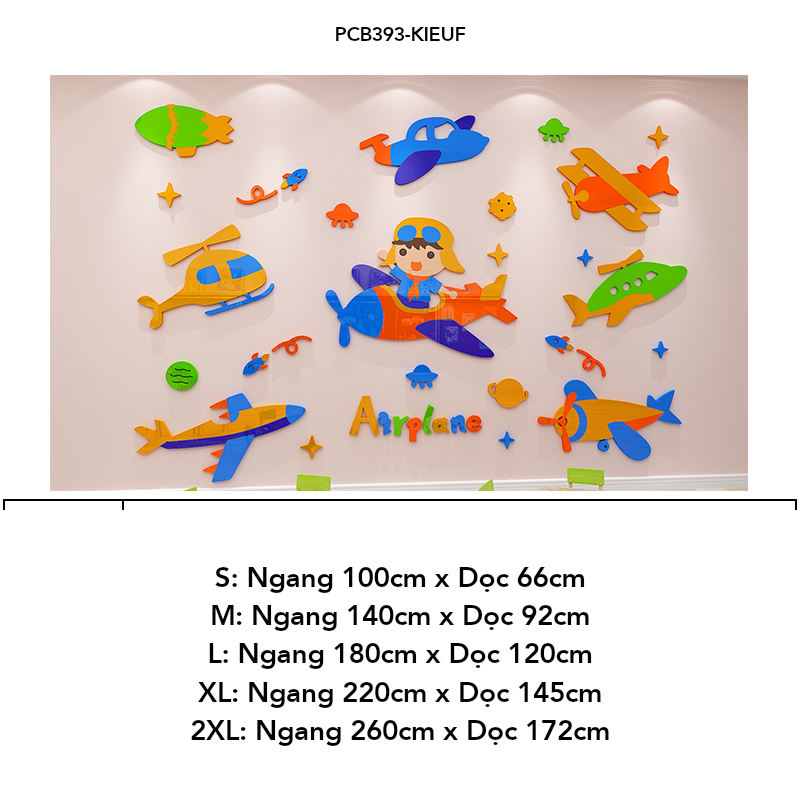 Tranh mica EPeBen dán tường nổi 3d hình dán 3D sở thú dễ thương decor trang trí Lớp Học Mầm Non, Mẫu giáo, Phòng cho bé