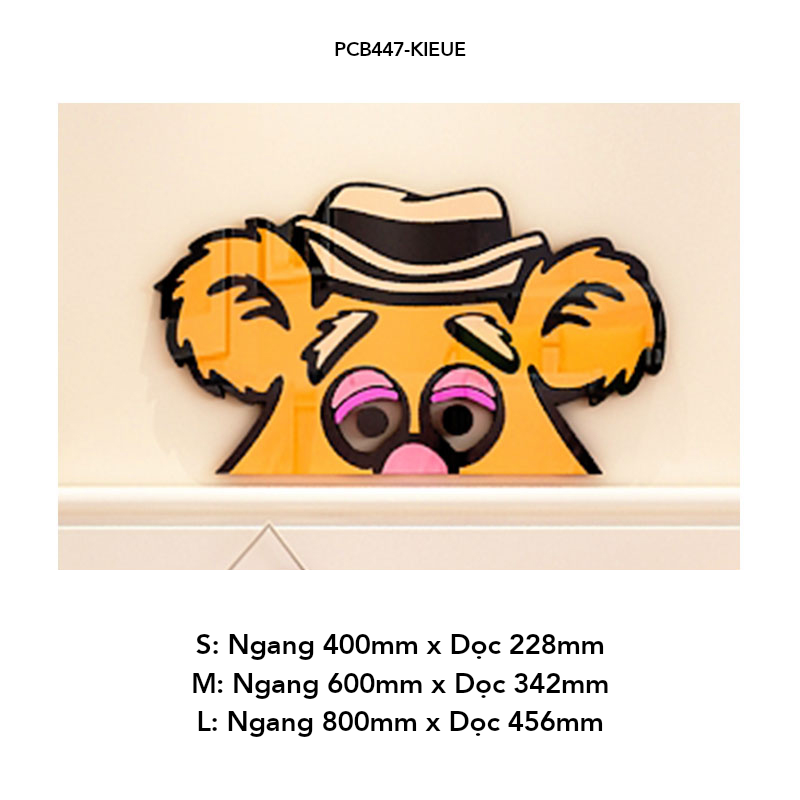 Tranh mica EPeBen dán tường nổi 3d hình Sesame Street decor trang trí Phòng ngủ cho bé, Lớp Học Mẫu giáo, Khu Vui Chơi