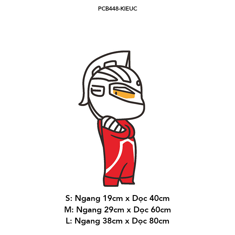 Tranh mica EPeBen dán tường nổi 3d hình Ultra man chibi decor trang trí Phòng cho bé, Phòng ngủ, Phòng khách, Mẫu giáo