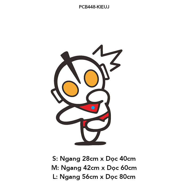 Tranh mica EPeBen dán tường nổi 3d hình Ultra man chibi decor trang trí Phòng cho bé, Phòng ngủ, Phòng khách, Mẫu giáo