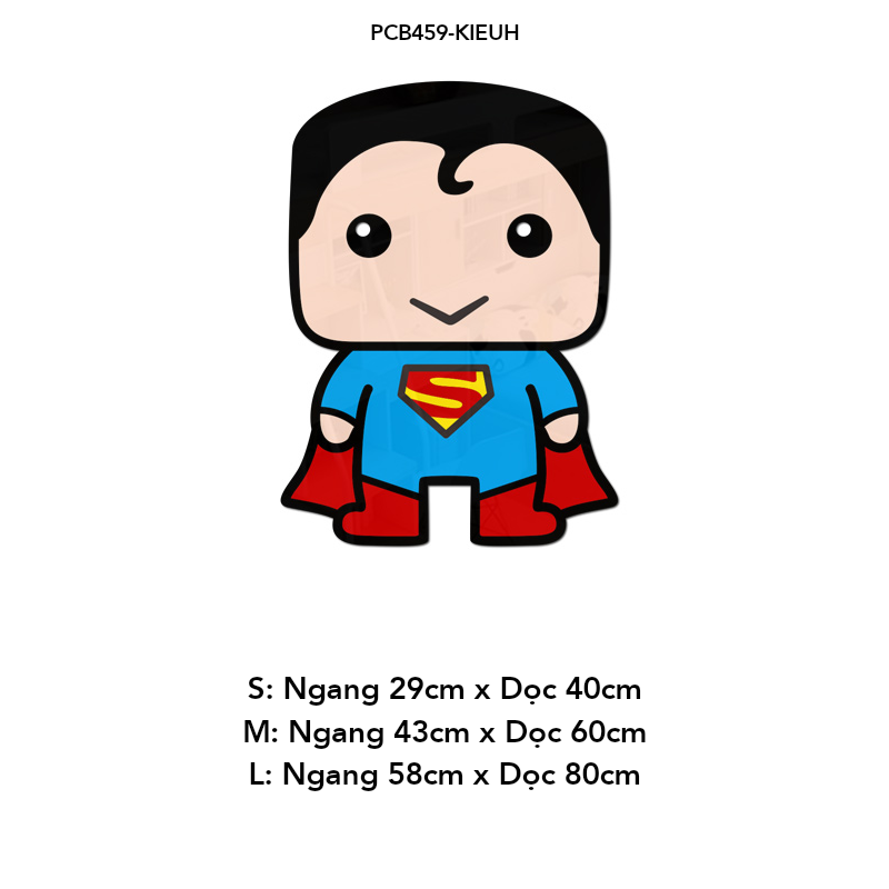 Tranh mica EPeBen dán tường nổi 3d hình Thế giới siêu anh hùng Marvel decor trang trí Phòng ngủ cho bé, Lớp Học Mẫu giáo