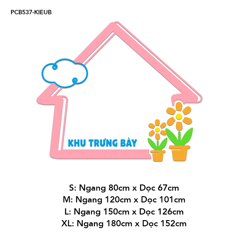 Tranh mica EPeBen dán tường nổi 3d Khung Trưng Bài Tác Phẩm Của Bé Decor Trang Trí Mầm Non, Lớp Mẫu Giáo Cho Bé