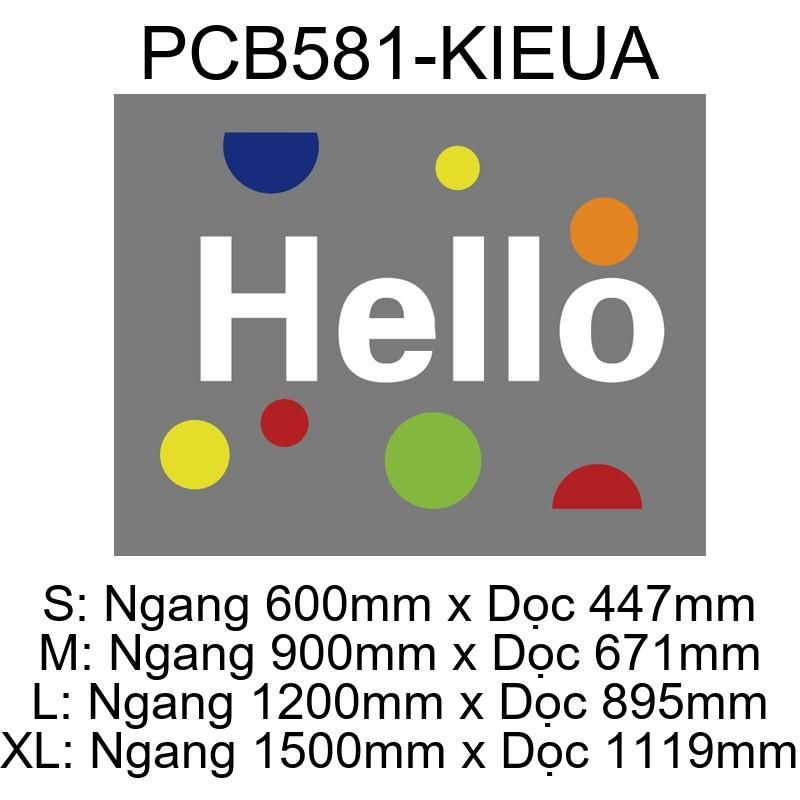 Tranh mica EPeBen dán tường nổi 3d hình HELLO thân thiện decor trang trí Trung Tâm Tiếng Anh,Phòng Học