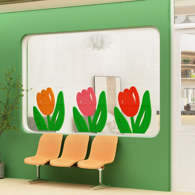Tranh Mica EPeBen dán tường nổi 3d Bông Hoa trang trí Phòng cho bé, Phòng ngủ, Mẫu giáo