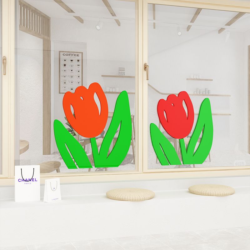 Tranh Mica EPeBen dán tường nổi 3d Bông Hoa trang trí Phòng cho bé, Phòng ngủ, Mẫu giáo