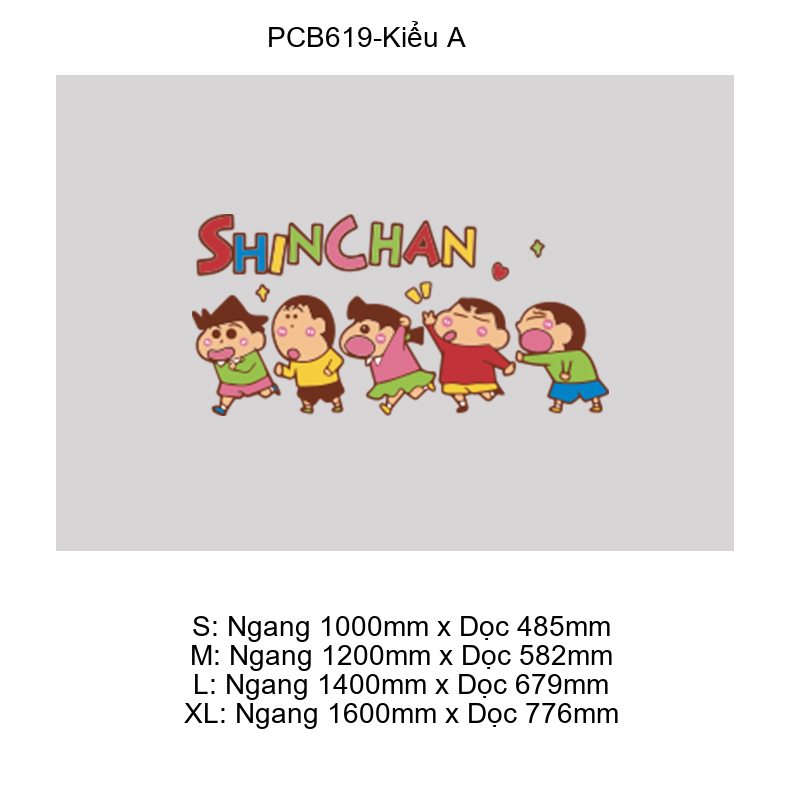 Tranh Mica EPeBen dán tường nổi 3d Gia Đình Shin Chan trang trí Phòng cho bé, Phòng ngủ, Mẫu giáo