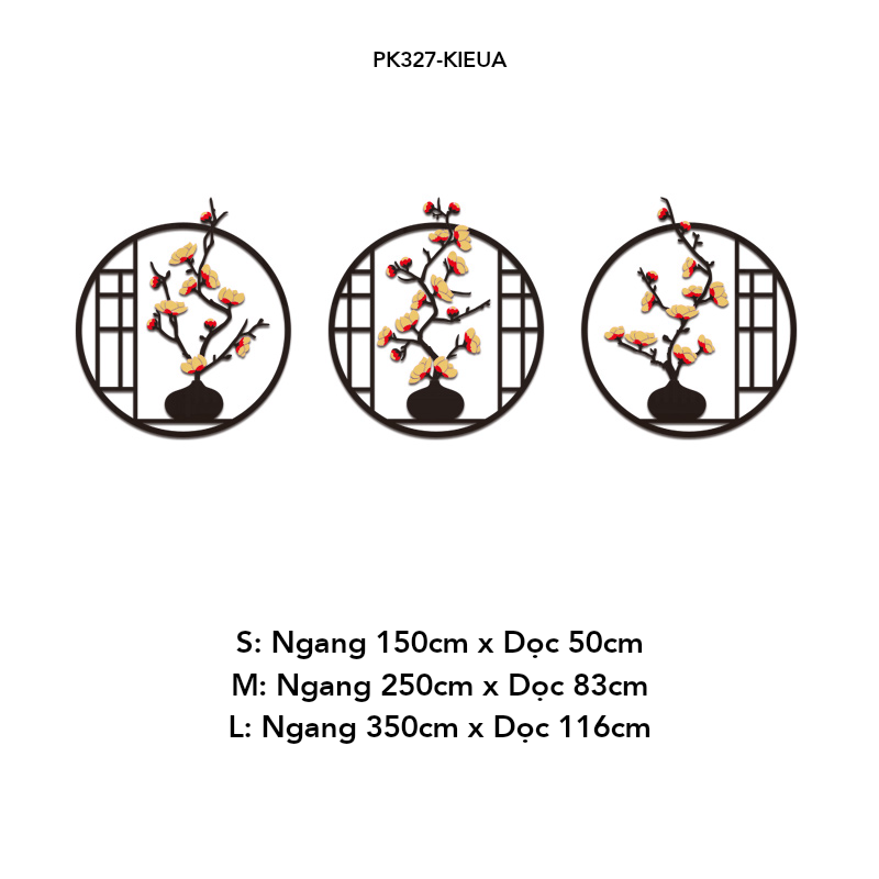 Tranh mica EPeBen dán tường nổi 3d hình Tranh phong cảnh 4 mùa decor trang trí Phòng khách, Cửa hàng, Phòng làm việc