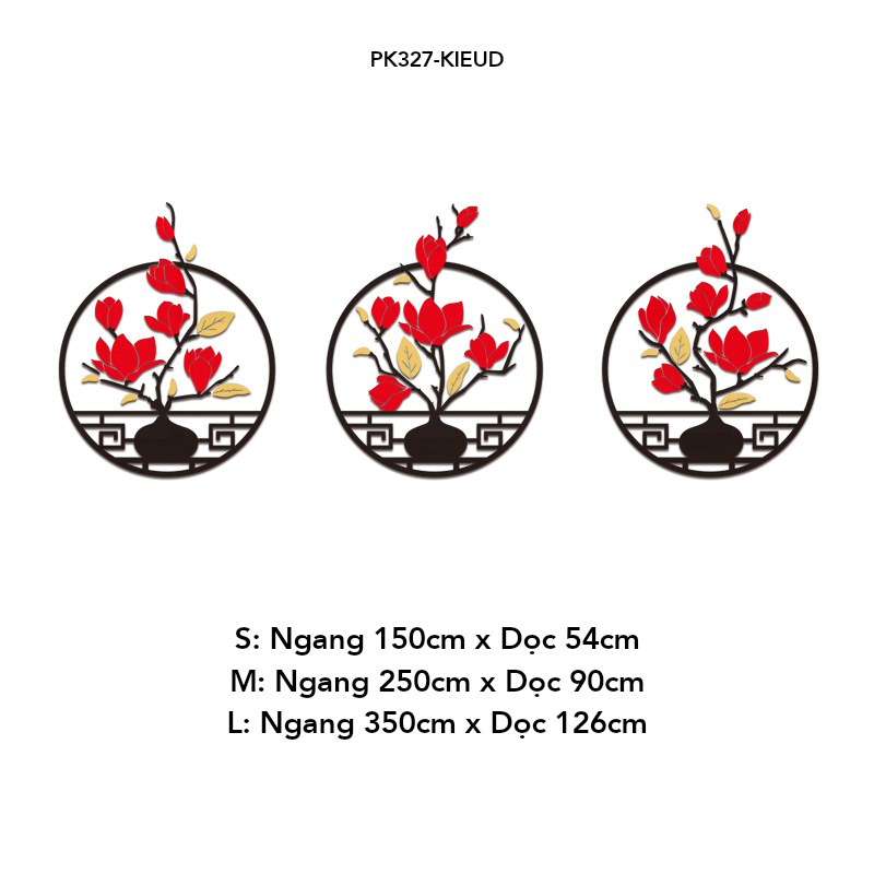 Tranh mica EPeBen dán tường nổi 3d hình Tranh phong cảnh 4 mùa decor trang trí Phòng khách, Cửa hàng, Phòng làm việc