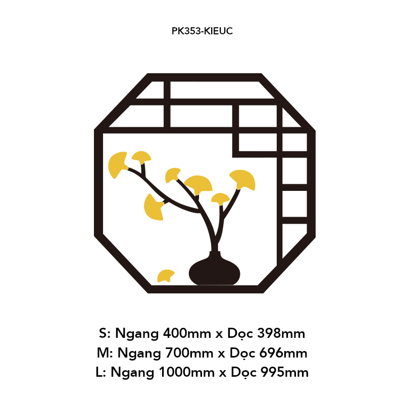 Tranh mica EPeBen dán tường nổi 3d hình Mùa Xuân Bên Cửa Sổ decor trang trí Phòng khách, Phòng làm việc, Phòng học