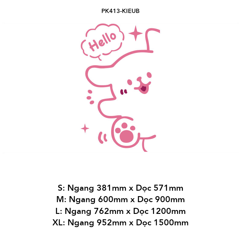 Tranh mica EPeBen dán tường nổi 3d hình Say Hello Trang Trí Phòng Trẻ Em,Mẫu Giáo, Lớp Học