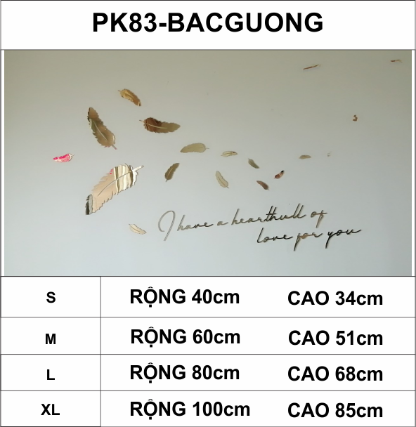 Tranh mica EPeBen dán tường nổi 3d hình lông vũ decor trang trí phòng khách phòng ngủ phong cách hiện đại