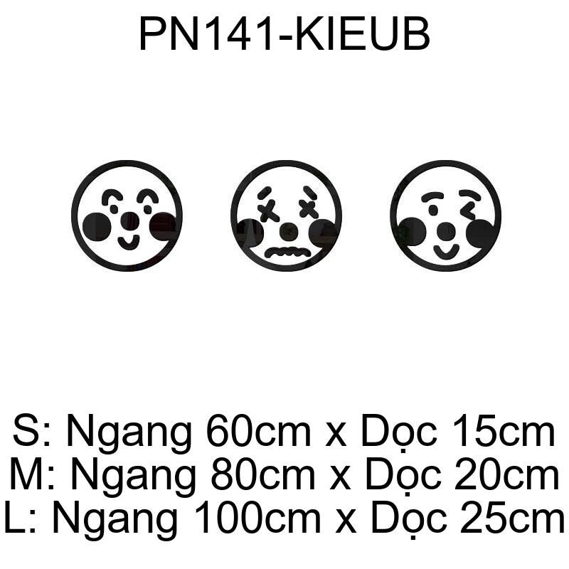 Tranh mica EPeBen dán tường nổi 3d hình Biểu tượng cảm xúc Trang Trí Phòng Cho Bé,Mẫu Giáo, Lớp Học