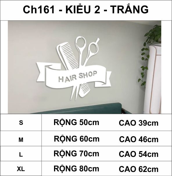 Tranh mica EPeBen dán tường nổi 3d hình tóc nam décor hair shop barber shop trang trí tường tiệm tóc, salon, spa làm đẹp