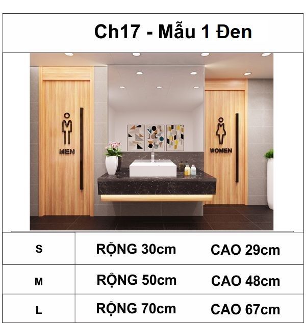 Tranh mica EPeBen dán tường nổi 3d hình dán cửa nhà vệ sinh wc toilet decor trang trí cửa hàng, shop thời trang