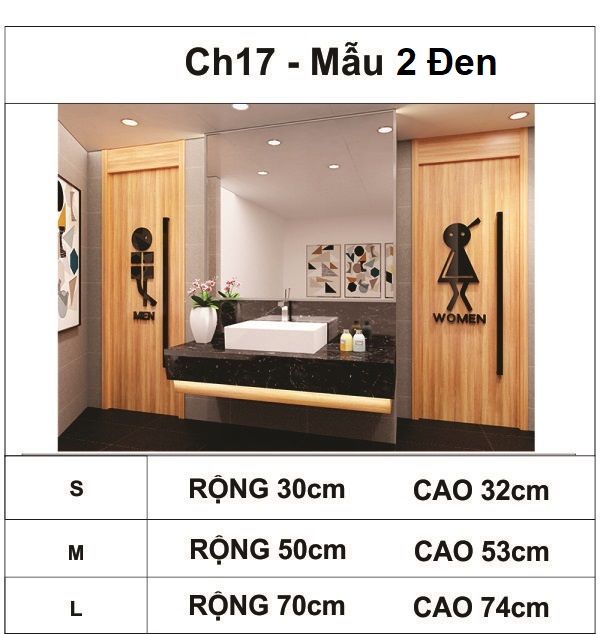 Tranh mica EPeBen dán tường nổi 3d hình dán cửa nhà vệ sinh wc toilet decor trang trí cửa hàng, shop thời trang