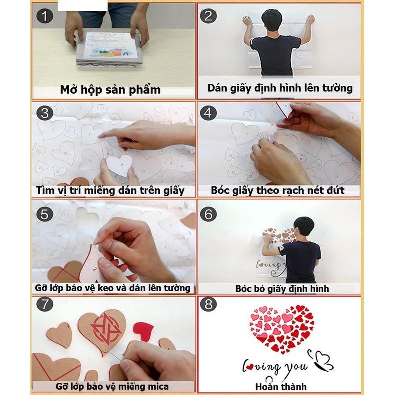 Tranh mica EPeBen dán tường nổi 3d hình Thước đo chiều cao cho bé Cây Khung Ảnh Đo Chiều Cao trang trí phòng cho bé