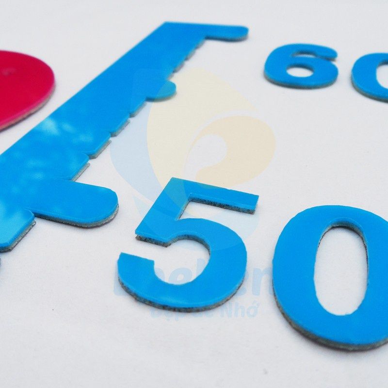 Tranh mica EPeBen dán tường nổi 3d hình dưới đại dương Thước đo chiều cao cho bé trang trí lớp học, mầm non, mẫu giáo