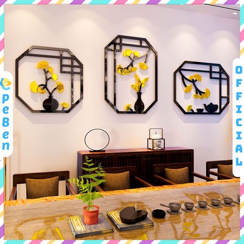 Tranh mica EPeBen dán tường nổi 3d hình hương sắc mùa xuân decor trang trí phòng khách, phòng ngủ