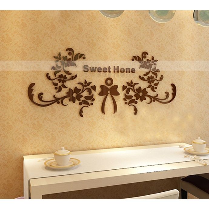 Tranh mica EPeBen dán tường nổi 3d hình gia đình ngọt ngào ấm áp decor trang trí phòng khách, phòng ngủ