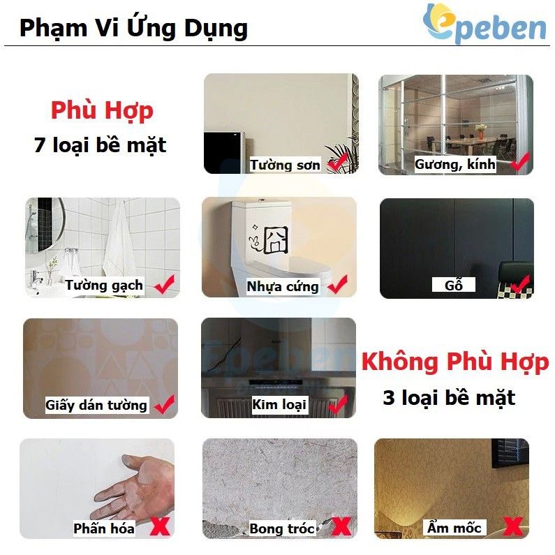 Đặt Riêng Giấy Định Hình Tranh Mica EPeBen