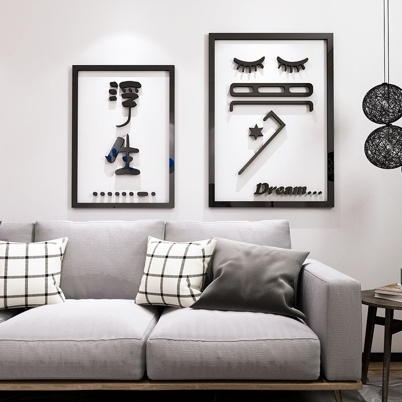 Tranh dán tường mica 3d decor khổ lớn trang trí phong cách hiện đại