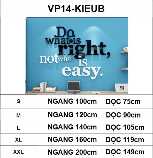 Tranh mica EPeBen dán tường nổi 3d Động Lực Có Thẻ trang trí Phòng Học,Phòng Làm Viẹc, Phòng khách