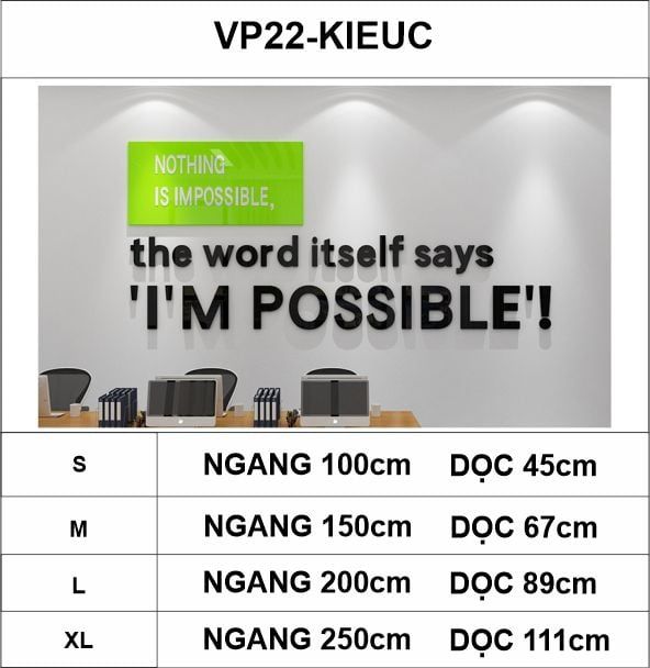 Tranh mica EPeBen dán tường nổi 3d hình Động Lực decor trang trí Phòng làm việc, Phòng ngủ, Phòng khách