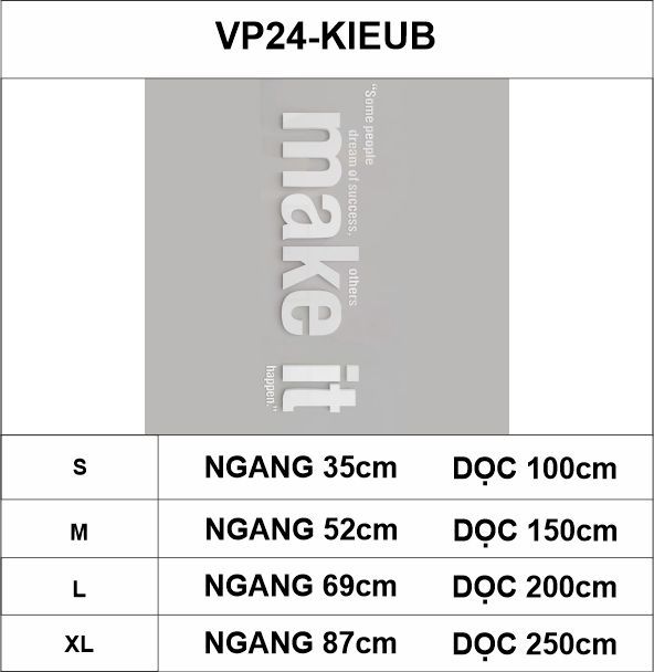 Tranh mica EPeBen dán tường nổi 3d hình Make It decor trang trí Phòng làm việc, Phòng ngủ, Phòng khách