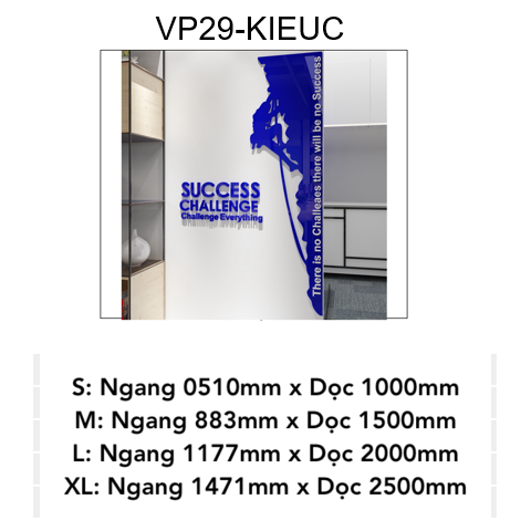 Tranh mica EPeBen dán tường nổi 3d hình Success leo núi tạo động lực cổ vũ tinh thần làm việc trang trí Phòng Tập Gym