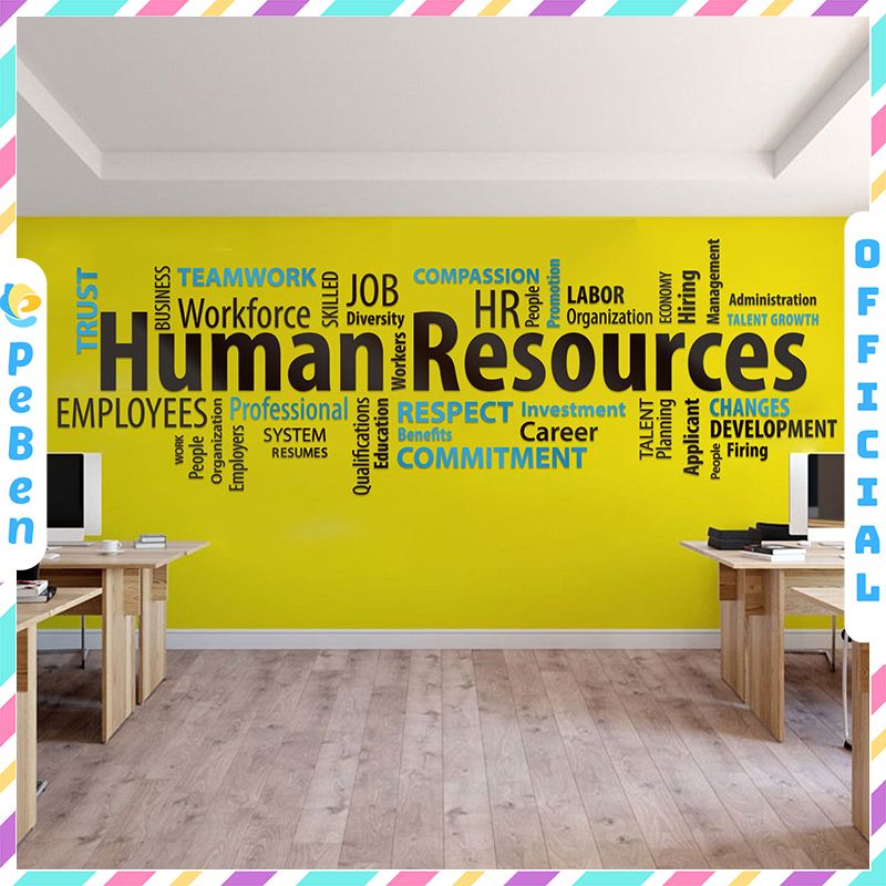 Tranh mica EPeBen dán tường nổi 3d hình HUMAN decor Trang Trí Văn Phòng,Phòng họp
