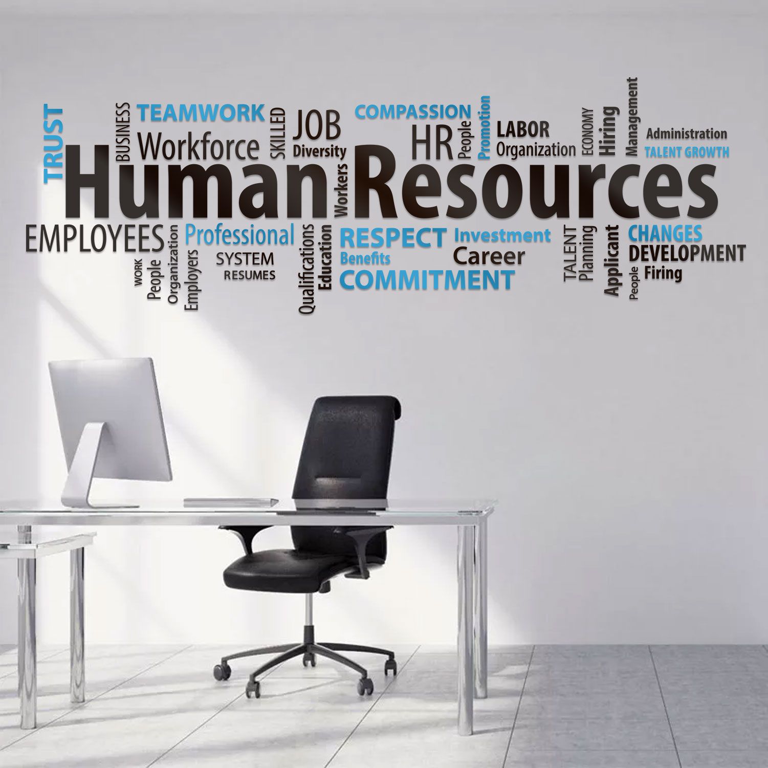 Tranh mica EPeBen dán tường nổi 3d hình HUMAN decor Trang Trí Văn Phòng,Phòng họp