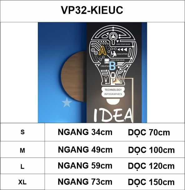 Tranh mica EPeBen dán tường nổi 3d hình Idea decor trang trí Phòng làm việc, Phòng ngủ, Phòng khách