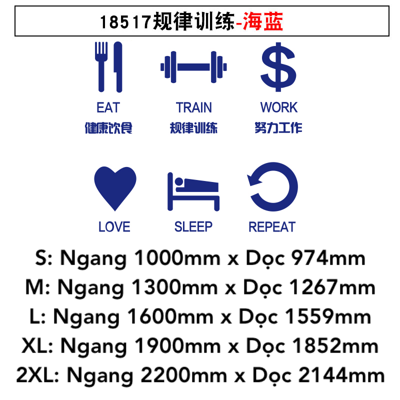 Tranh mica EPeBen dán tường nổi 3d hình Hoạt Động Hằng Ngày decor trang trí Phòng Tập Gym, Nhà Thi Đấu