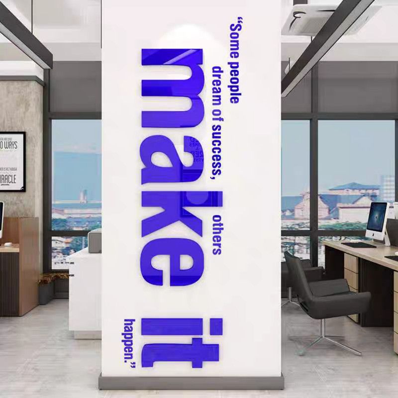 Tranh mica EPeBen dán tường nổi 3d hình Idea decor trang trí Phòng làm việc, Phòng ngủ, Phòng khách