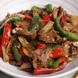 BÒ XÀO TIÊU ĐEN