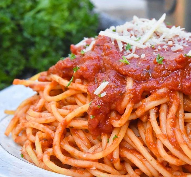  Spaghetti pomodoro e basilico - Mỳ Ý Sốt Cà Chua 