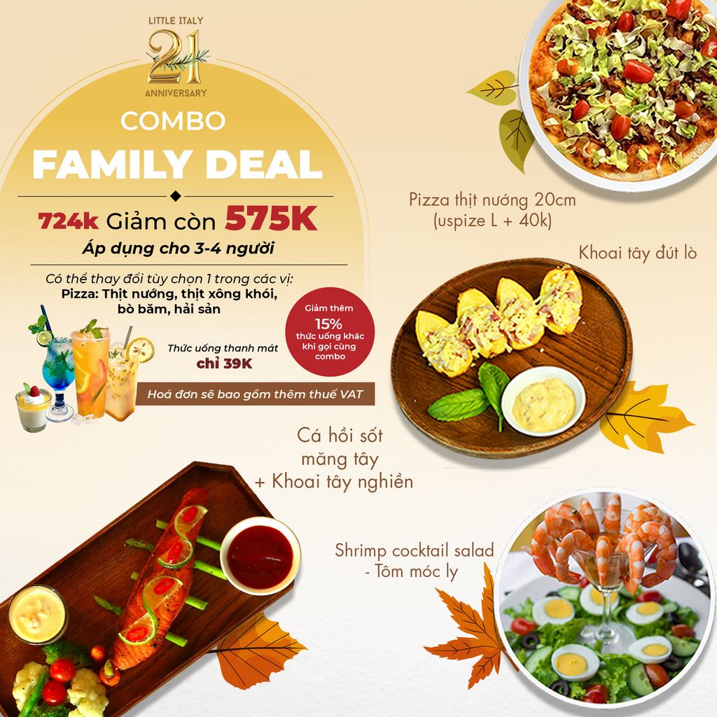  COMBO FAMILY DEAL 