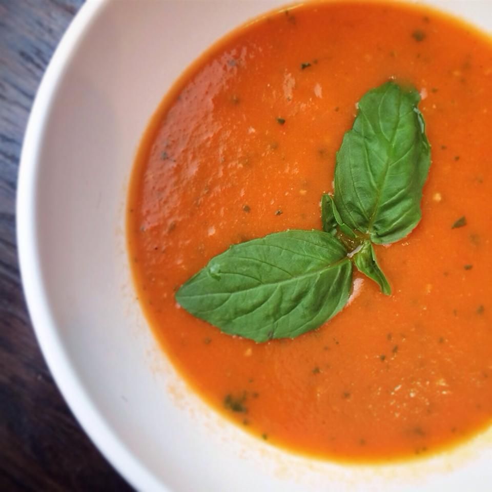  Crema di pomodoro - Súp Kem Cà Chua Kiểu Ý 