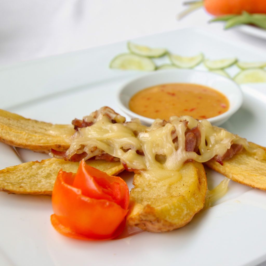  Potato skins - Khoai Tây Đút Lò 