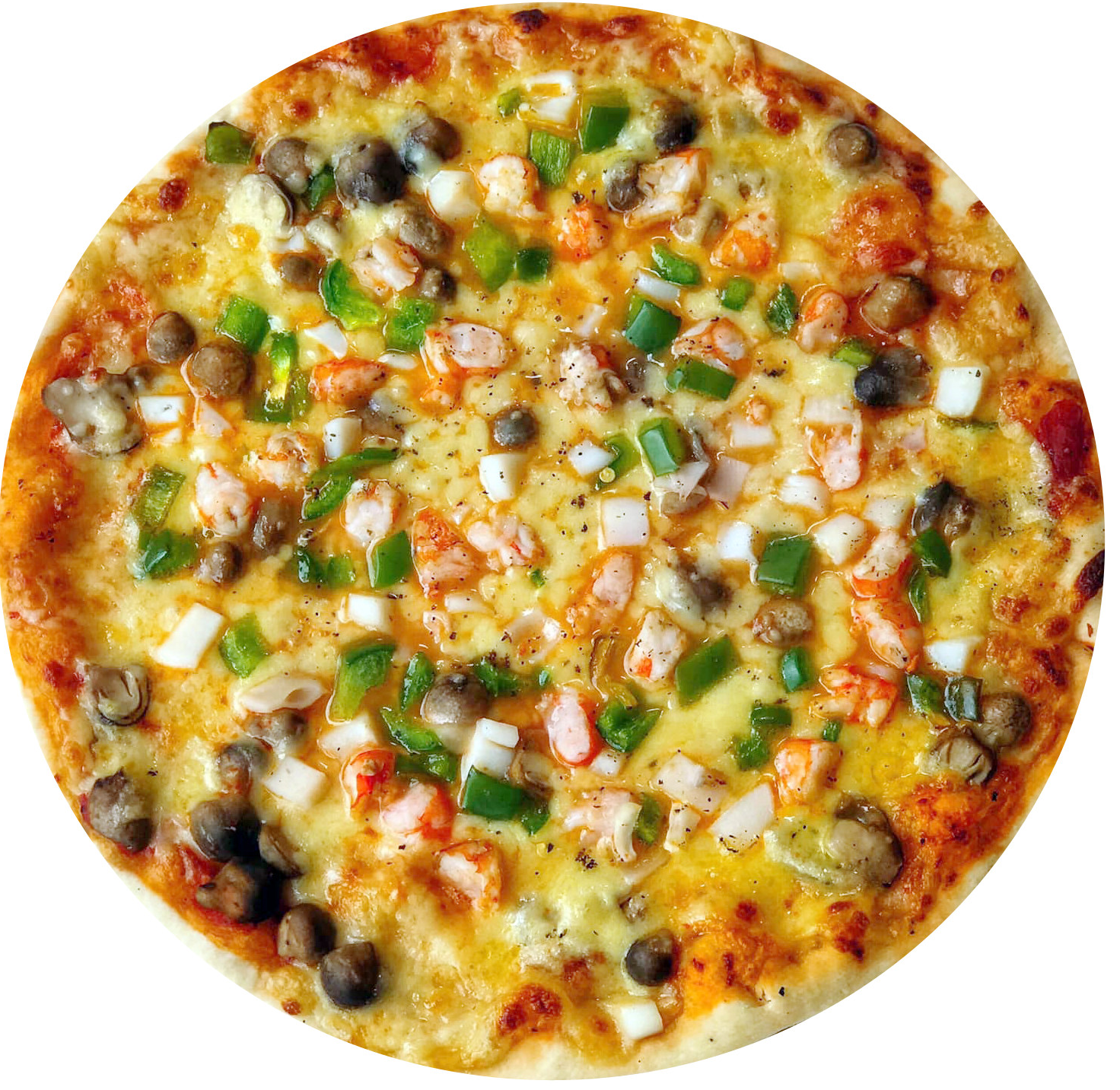  Quattro Stagioni Pizza - Pizza Hải sản 