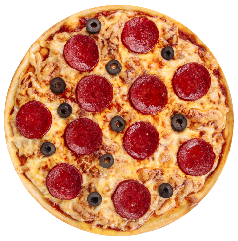  Pizza Pepperoni - Pizza Xúc xích cay Ý 
