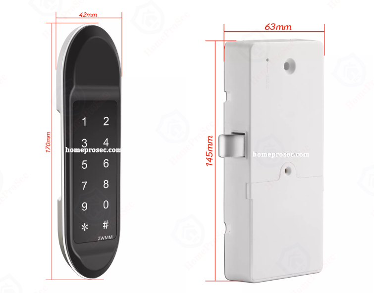 Khóa tủ Bluetooth HomeProSec HPS- B803 ( App TTlockHotel)