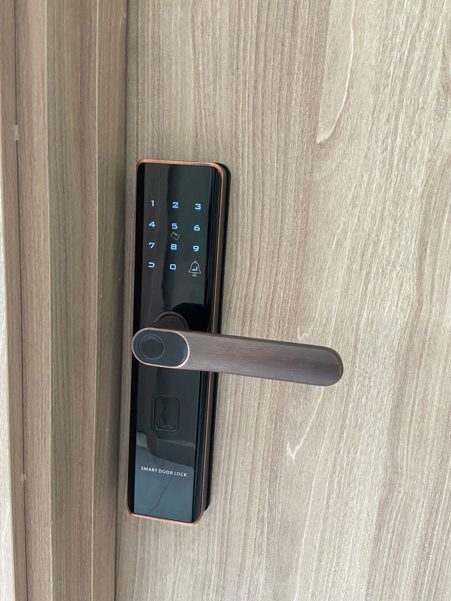 Khóa vân tay cửa gỗ HPS- 3328 (Tuya)