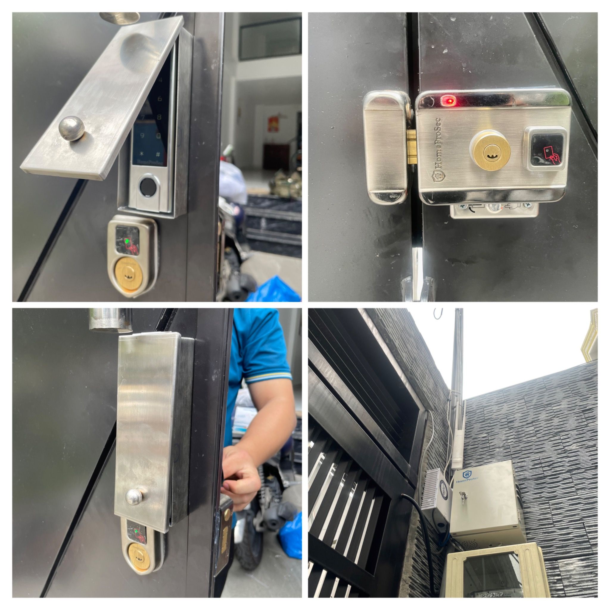 Bộ khóa cổng vân tay HPS- SLPLUS ( HF3P3- Ttlock)