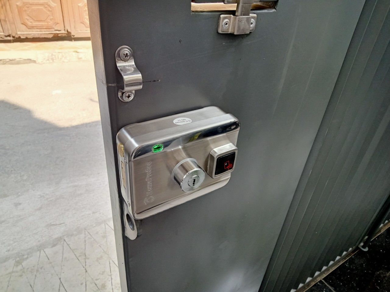 Bộ khóa cổng vân tay inox HPS- SLIPRO ( HF1P8 - UPS)