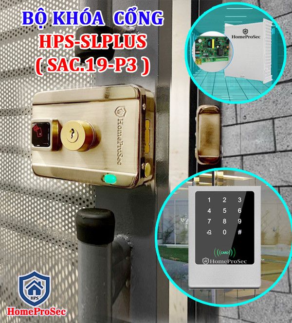 Bộ khóa cổng Mã số/Thẻ HPS- SLBASIC( 19P3)