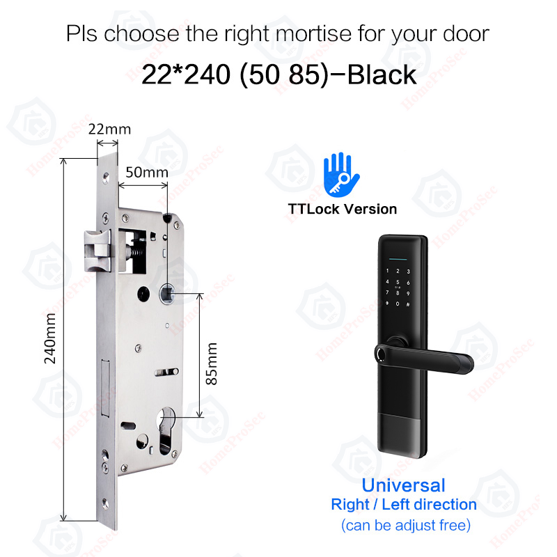  Khóa vân tay cửa gỗ HPS- 3325 TTR (TTlock) 