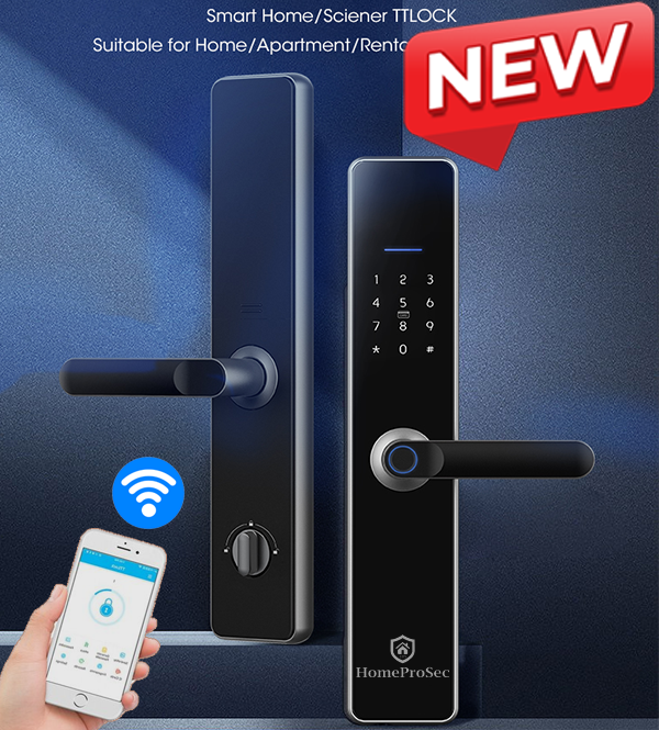 Khóa vân tay cửa gỗ HPS- 3325W (TTlock- Wifi)