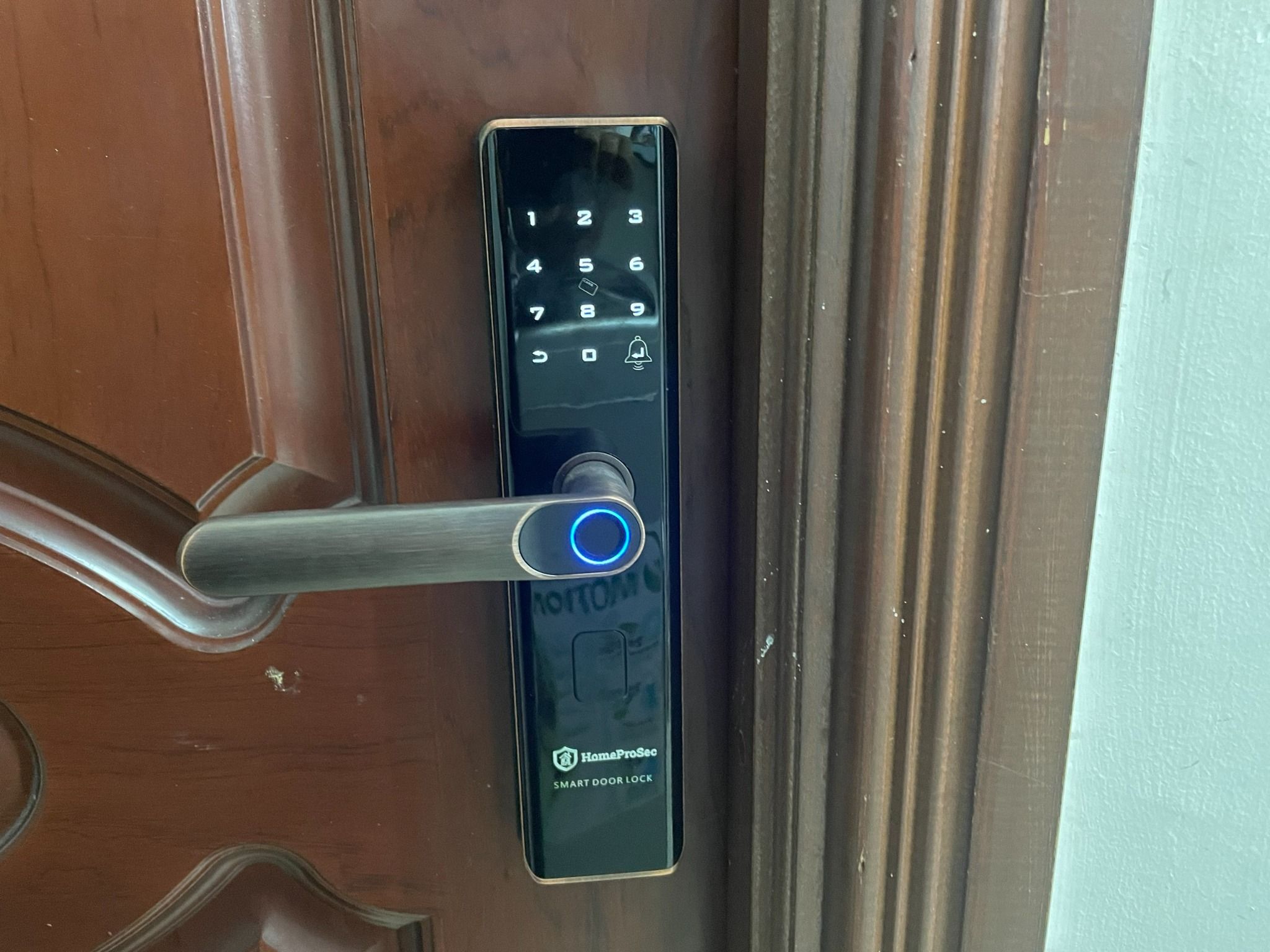 Khóa vân tay cửa gỗ HPS- 3328 (Tuya)